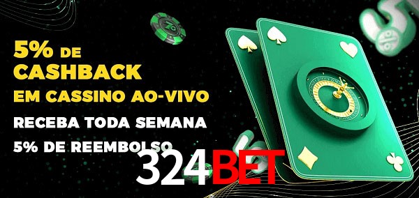 Promoções do cassino ao Vivo 324bet
